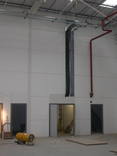 Mur en béton armé - Thomas Armstrong - préfabriqué / coupe-feu