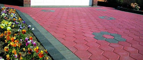 Pavé en béton - HEXAGONAL - Thomas Armstrong - carrossable