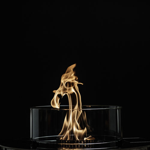 Brûleur au bioéthanol rond - CREA7IONEVOPLUS FIRE ROUND - Glammfire - contemporain / décoratif / à poser