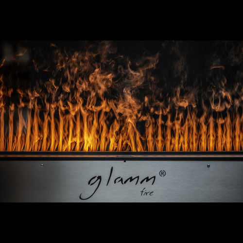 Cheminée électrique - KIT GLAMM 3D - Glammfire - à encastrer / simple face / à foyer ouvert