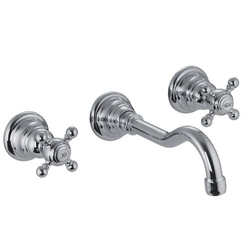 Mélangeur de vasque - F5081/5   - Fima Carlo Frattini - encastrable / en métal chromé / de salle de bain