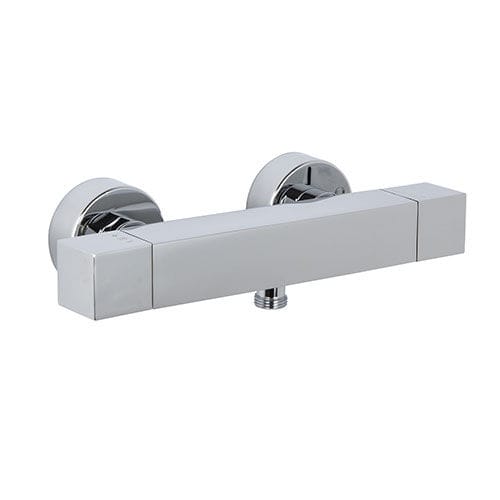 Mélangeur de douche - F4245/1 - Fima Carlo Frattini - mural / thermostatique / en métal chromé