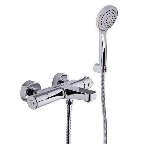Mélangeur de douche - F4074 - Fima Carlo Frattini - pour baignoire / mural / thermostatique