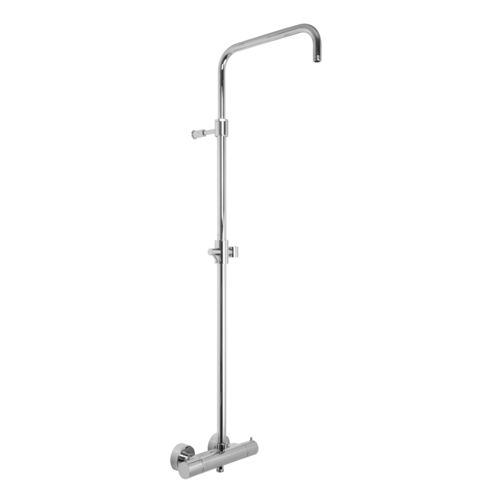 Colonne de douche thermostatique - F4285S - Fima Carlo Frattini - en métal / murale / contemporaine