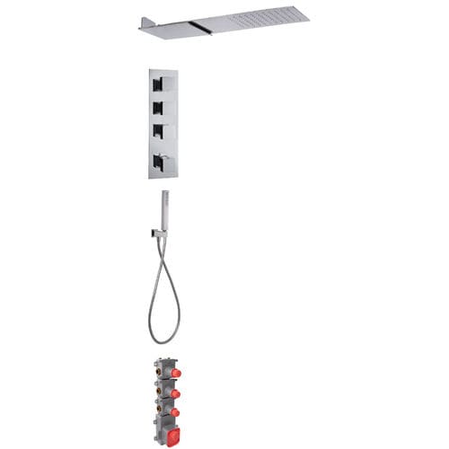 Set de douche encastrable au mur F4349 Fima Carlo Frattini