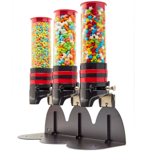 Distributeur de garniture pour glace sur plan - DCT3-1L (RED) - IDM Ltd. - en îlot / pour pâtisserie / pour bar