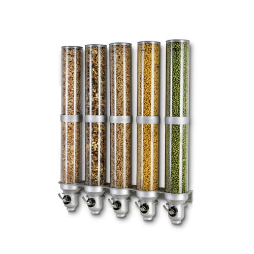 Distributeur de produits alimentaires secs mural - H50L-SI-FF - IDM Ltd. - professionnel