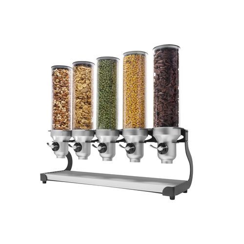 Distributeur de produits alimentaires secs sur plan - ACD50-BL-FF - IDM Ltd. - mural / pour bar / pour hôpital