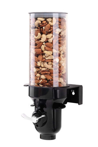 Distributeur de produits alimentaires secs mural - H10M-BL-FF - IDM Ltd. - pour supermarché / pour hôtel / pour bureau