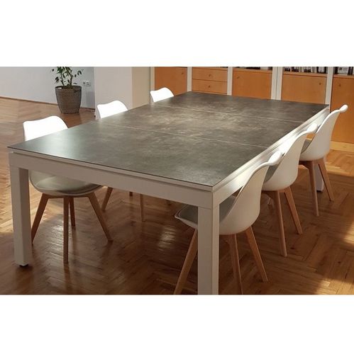 Table de billard contemporaine - ROCK REVERSO - Fusiontables - résidentielle / professionnelle / en bois