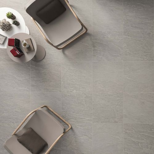 Carrelage en grès cérame - KOBE : QUARTZ - Novoceram sas - mat / structure / d'intérieur