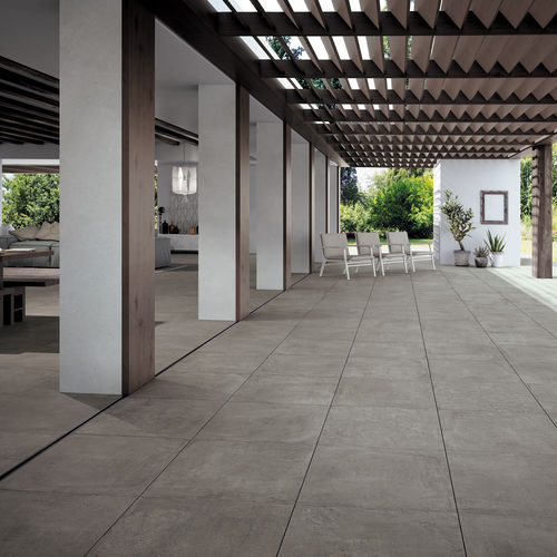 Carrelage en grès cérame - FAST : GRIS - Novoceram sas - mat / d'intérieur / d'extérieur