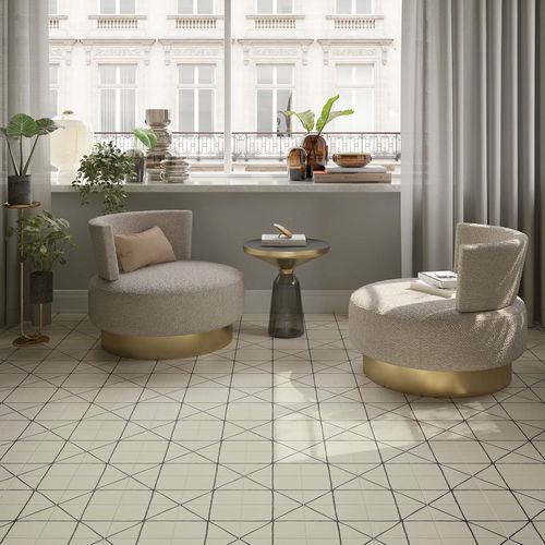 Carrelage en grès cérame - BOHÈME MAJOLICA - Novoceram sas - poli / d'intérieur / de salon