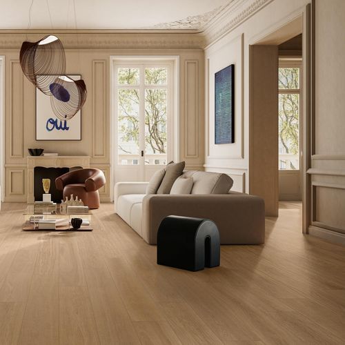 Carrelage en grès cérame - OAKA MIEL - Novoceram sas - bois / en chêne / mat