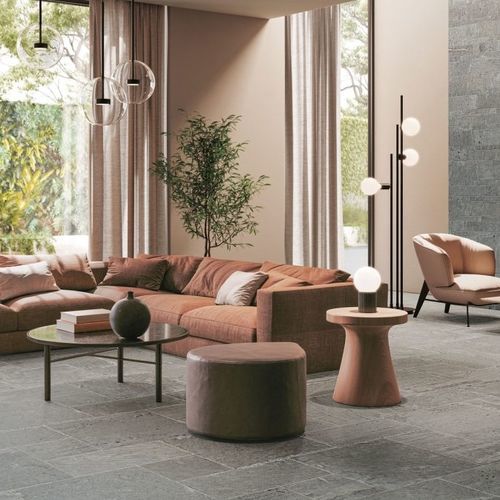Carrelage en céramique - DACITE - Novoceram sas - en pierre naturelle / mat / intérieur