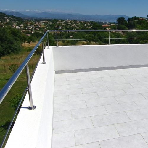 Garde-corps en inox - Trescalini - à barreaudage / d'intérieur / d'extérieur
