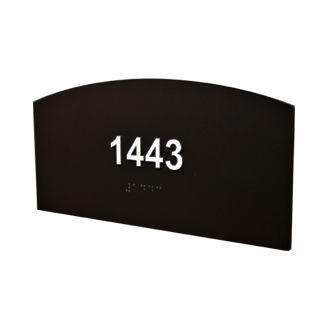 Plaque signalétique d'orientation - Rainier - Vista System - murale / en aluminium / en braille