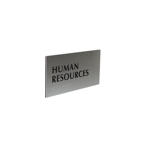 Plaque signalétique d'orientation - Shasta - Vista System - murale / en aluminium / en braille