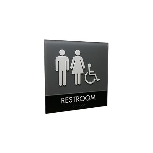 Pictogramme de porte d'orientation - Antero - Vista System - à porte / en acrylique / en braille