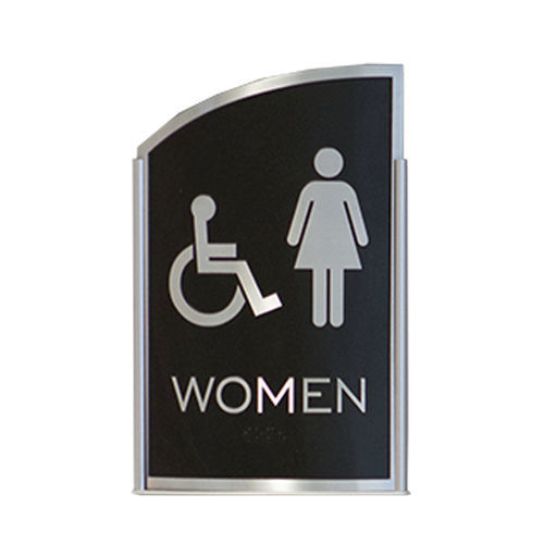 Plaque signalétique pour sanitaire - FS5 - Vista System - touristique / d'orientation / pour porte