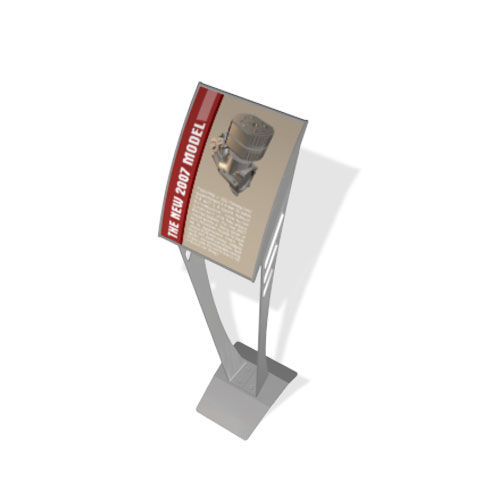 Panneau d'affichage d'intérieur - Vista System - intelligent / en acier