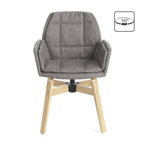 Chaise contemporaine - MOOD#98 PB09 UNI   - Mobitec Systems S.A. - d'intérieur / en tissu / en cuir