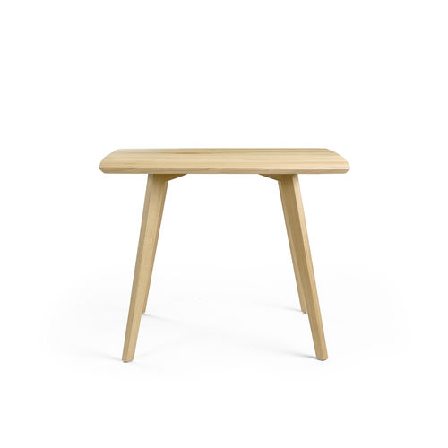 Table contemporaine - MOOD#T1 H90 PB - Mobitec Systems S.A. - en bois massif / avec piètement en bois massif / rectangulaire