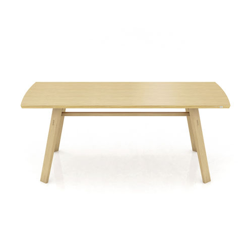 Table à manger contemporaine - MOOD#T8 H77 PB - Mobitec Systems S.A. - en Fenix NTM® / en bois massif / rectangulaire