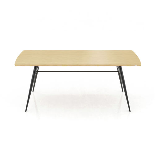 Table à manger contemporaine - MOOD#T8 H77 PM - Mobitec Systems S.A. - en métal / en Fenix NTM® / en bois massif