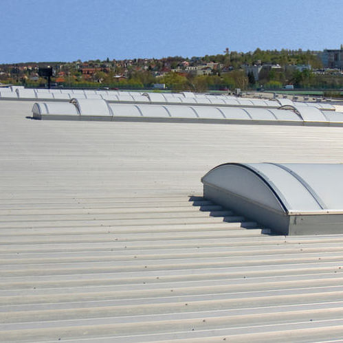 Système de toiture en métal - POLAR - ASTRON - en polycarbonate / modulaire / de profilé métallique