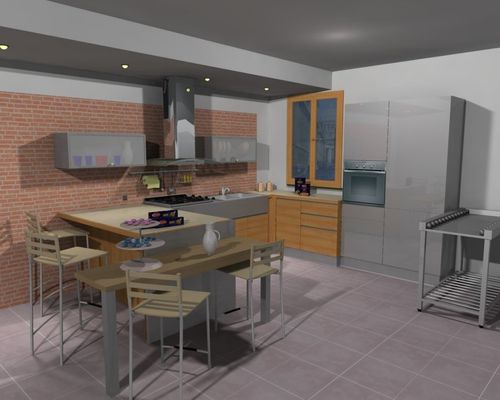 Logiciel de conception de mobilier - SPAZIO3D BUSINESS - BRAINSOFTWARE - SPAZIO3D - CAO / pour structures en béton