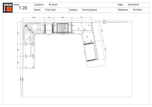 Logiciel de conception de mobilier - SPAZIO3D TECHNICAL - BRAINSOFTWARE - SPAZIO3D - CAO / pour structures en béton