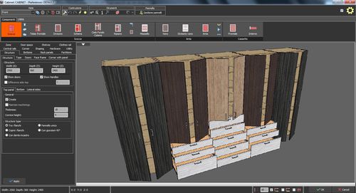 Logiciel de conception de mobilier - SPAZIO3D - BRAINSOFTWARE - SPAZIO3D - de FAO / pour menuiserie