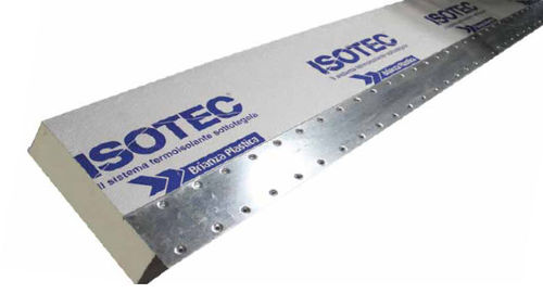Isolant thermique - ISOTEC® LINEA - BRIANZA PLASTICA - en mousse de polyuréthane / en panneaux rigides / pour intérieur