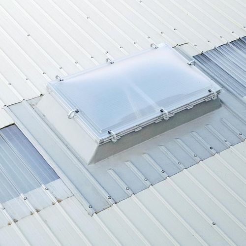 Coupole pour éclairage naturel en verre - K160 FX VELA SERIES - CAODURO - en polycarbonate / courbée / renforcée