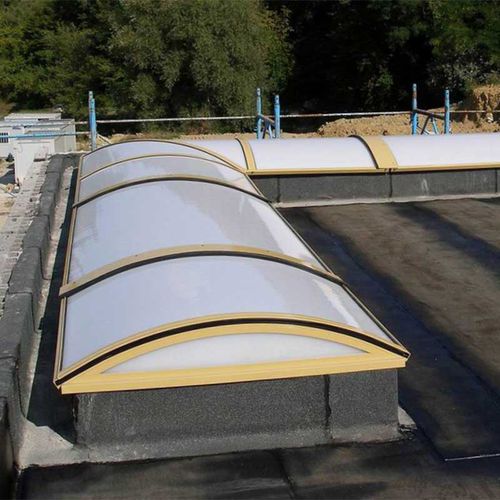 Lanterneau pour toiture - S SERIES - CAODURO - électrique / avec costière / aluminium