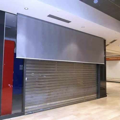 Rideau pare-fumée pour devanture de magasin - SMOKE HOLD™ – SHA - CAODURO - enroulable