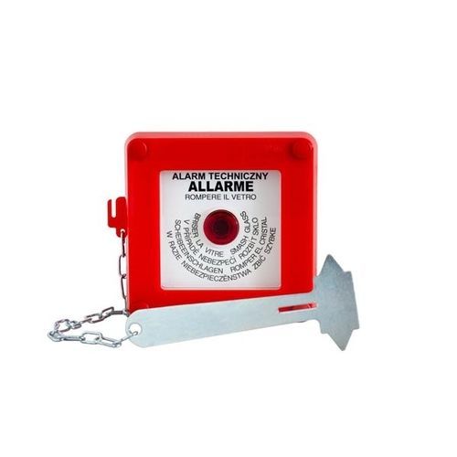 Bouton poussoir d'urgence - MDE02  - CAODURO