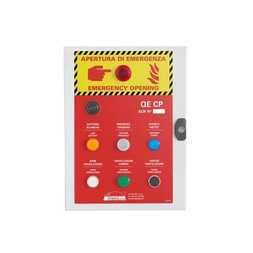 Bouton poussoir d'urgence - QE CP - CAODURO - de contrôle