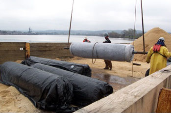 Géotextile non-tissé - REACTIVE CORE MAT™ ORGANOCLAY® - CETCO EUROPE - en tissu / pour drainage