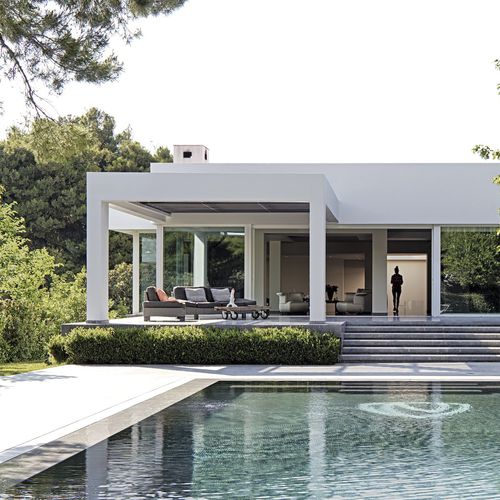 Pergola autoportée - COSPI BIO - COSPICON  SA - adossée / en aluminium / à lames orientables