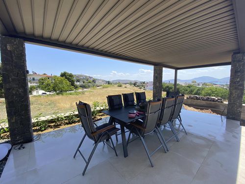 Pergola autoportée - COSPIBIO - COSPICON  SA - en aluminium / à lames orientables / à lames brise soleil