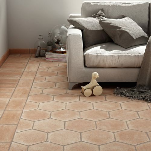 Revêtement de sol en terracotta - COTTO FATTO A MANO ECRU - COTTO IMPRUNETA - pour extérieur / d'intérieur / pour commerce