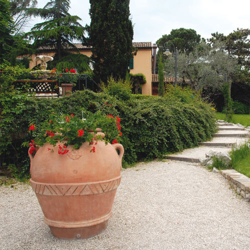 Jardinière en terracotta - COTTO TONDO - COTTO IMPRUNETA - ronde / classique / d'extérieur