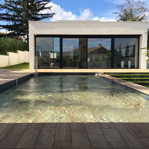 Couverture de piscine à barres - POOLDECK - Azenco Groupe - manuelle / de sécurité / thermique