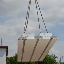 Prédalle en béton - ECOSOLAIO® - ECOSISM ADVANCED BUILDING TECHNOLOGY - armée / avec rupture des ponts thermiques