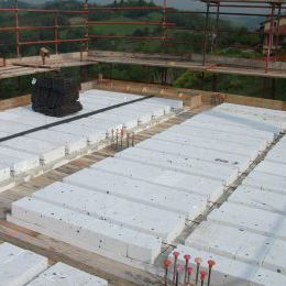 Prédalle en béton armé - ECOSOLAIO® TOP - ECOSISM ADVANCED BUILDING TECHNOLOGY - armée / avec rupture des ponts thermiques