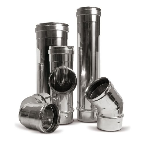Conduit de fumée en inox - ECN - LANDINI - en silicone
