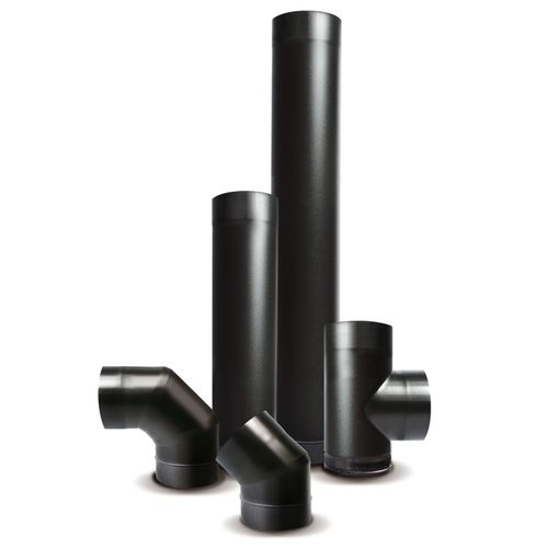 Conduit de fumée en inox - DOMUS MONO - LANDINI - en enduit