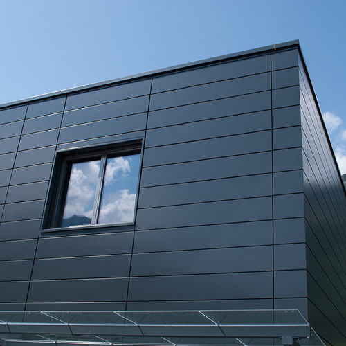 Bardage nervuré - MONTAFORM® MF 25/333 - MONTANA BAUSYSTEME - en plaques / aluminium / en acier